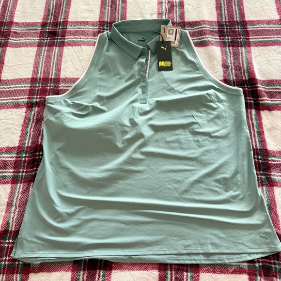 NWT PUMA TOP MOISTURE WICKING AND FAST DRYING STRECH COMFORT SIZE XXL - Picture 6 of 9